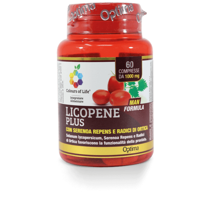 Licopeno Plus Colors Of Life® Optima Naturals 60 Comprimidos