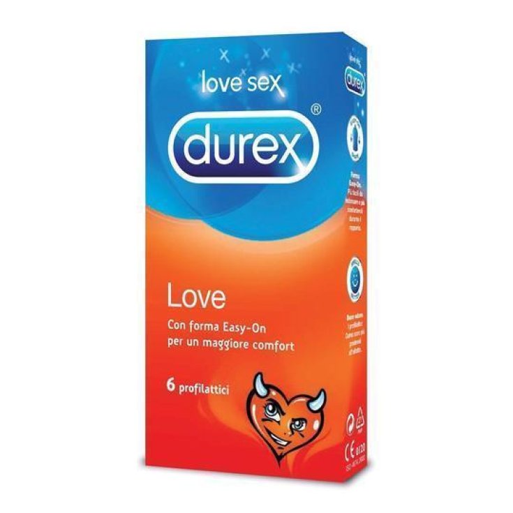Amor Durex 6 Preservativos