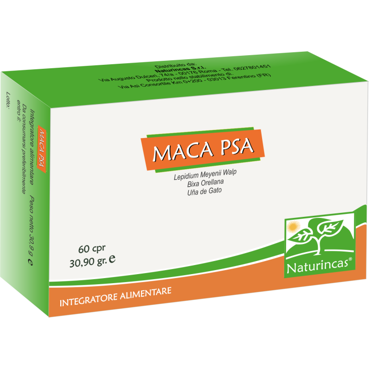 MACA PSA Naturincas® 60 Comprimidos