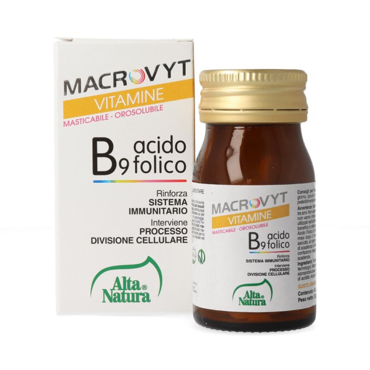 MACROVYT® B9 Alta Natura® Ácido Fólico 40 Comprimidos