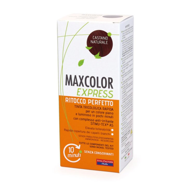 MAX COLOR EXPRESS Factores Vitales Castaño Natural