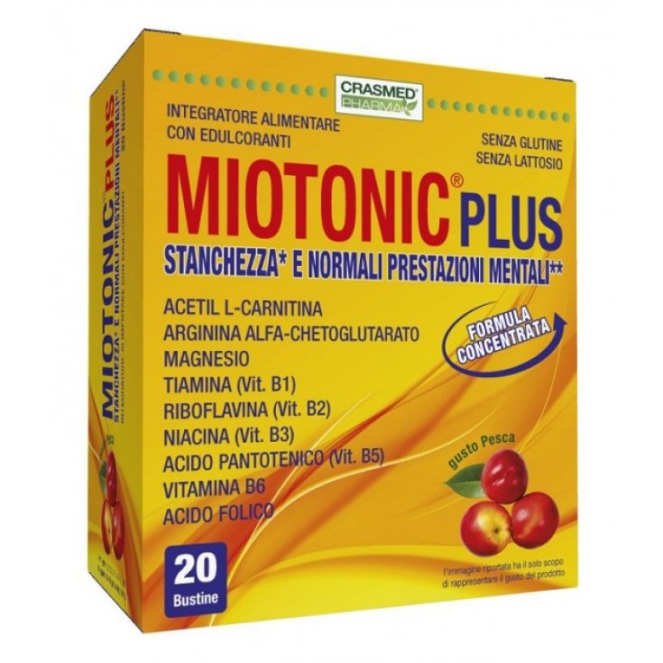 MIOTONIC® PLUS CRASMED® CANSANCIO 20 Sobres