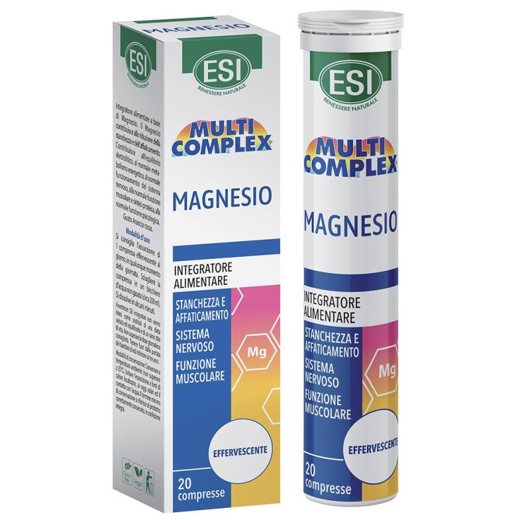 MULTICOMPLEX MAGNESIO ESI 20 Comprimidos Efervescentes