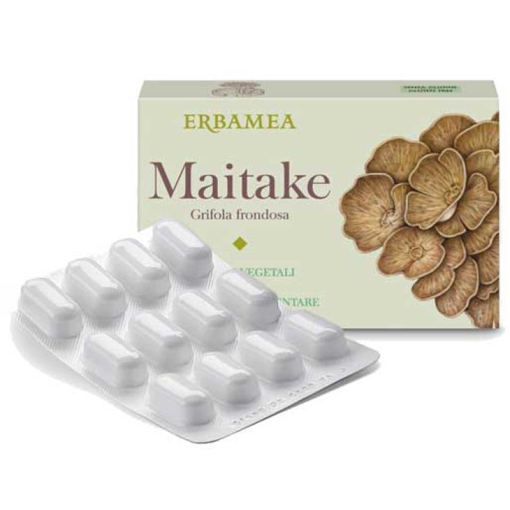 Maitake Erbamea 24 Cápsulas Vegetarianas