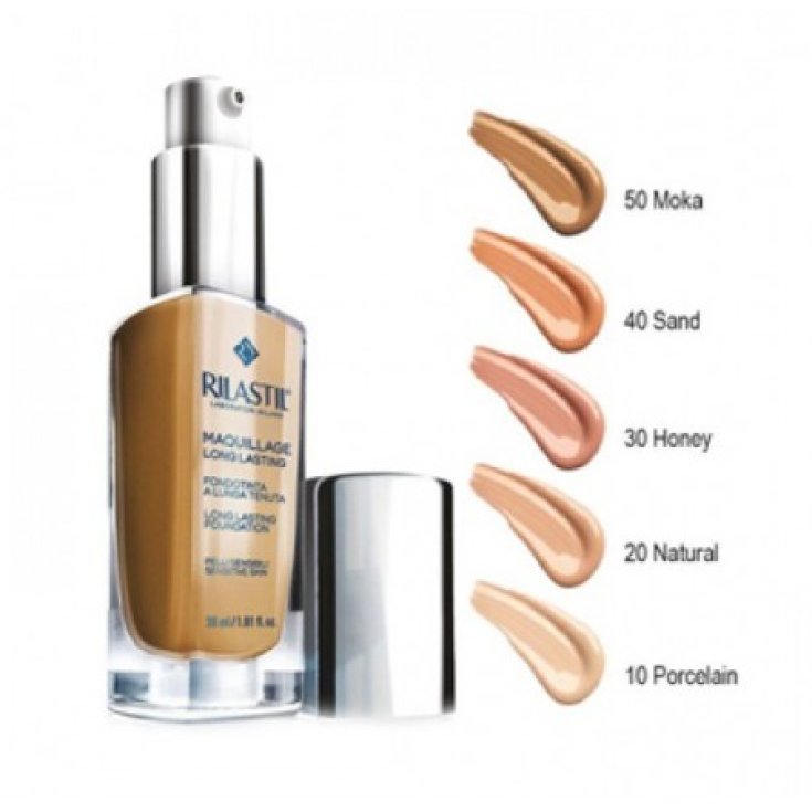 Base de Maquillaje Larga Duración 20 Natural Rilastil® 30ml