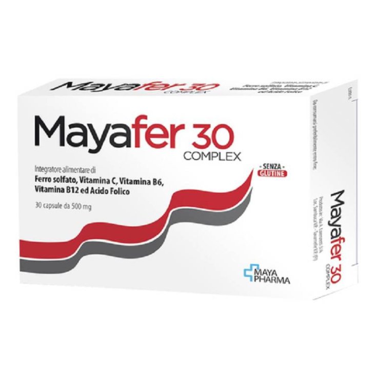 Mayafer 30 Complejo Maya Pharma 30 Cápsulas