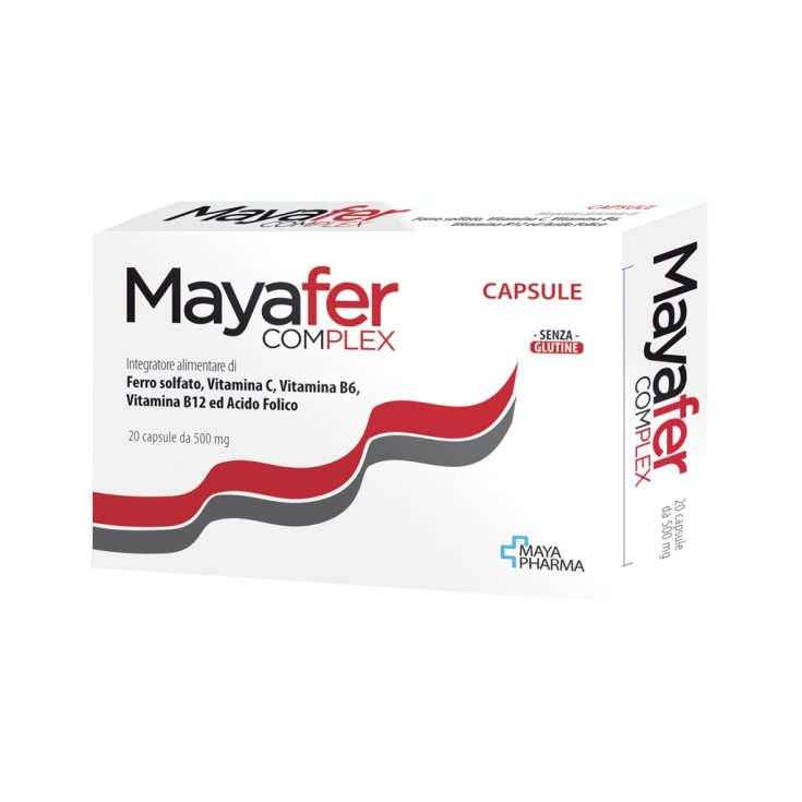 Mayafer Complejo Maya Pharma 20 Cápsulas