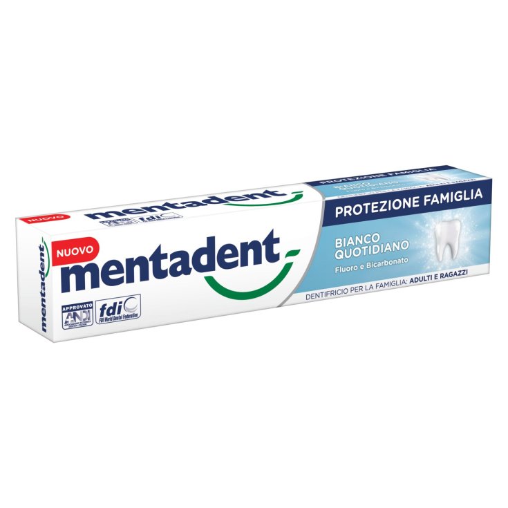 Mentadent Daily White Protección Familiar 75ml