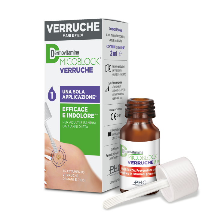 Micoblock® Verrugas Dermivitamin 2ml