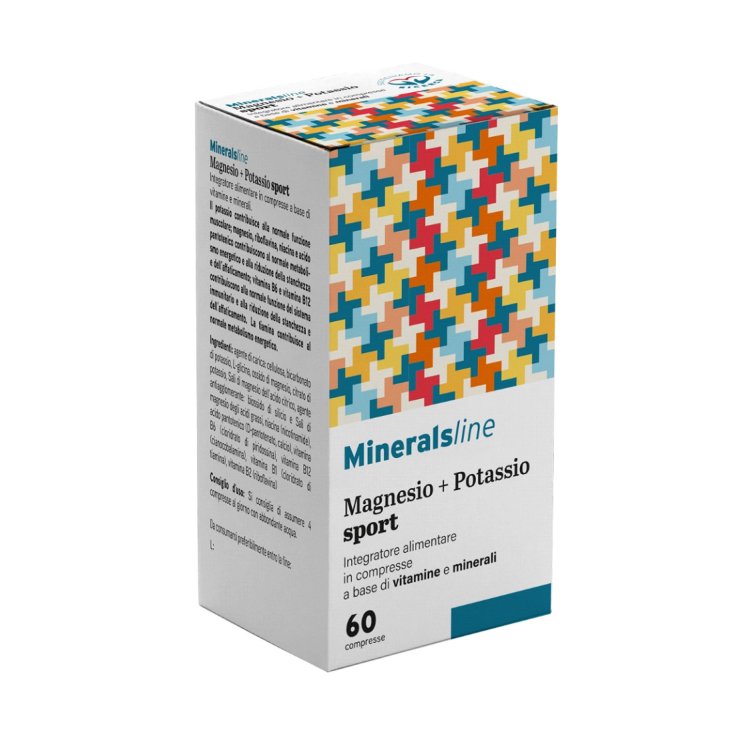 Mineralsline Magnesio + Potasio Sport 60 Comprimidos