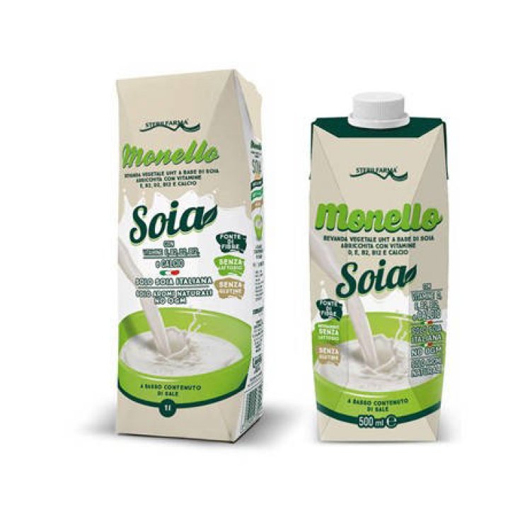 Monello Soja Sterilfarma® Bebida Vegetal 6x1l