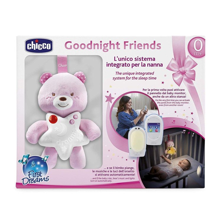 Goodnight Friends Baby Girl Chicco® Monitor Y Panel