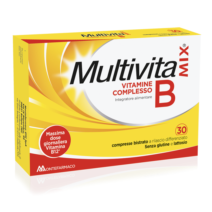 Multivitamix® B Montefarmaco 30 Comprimidos