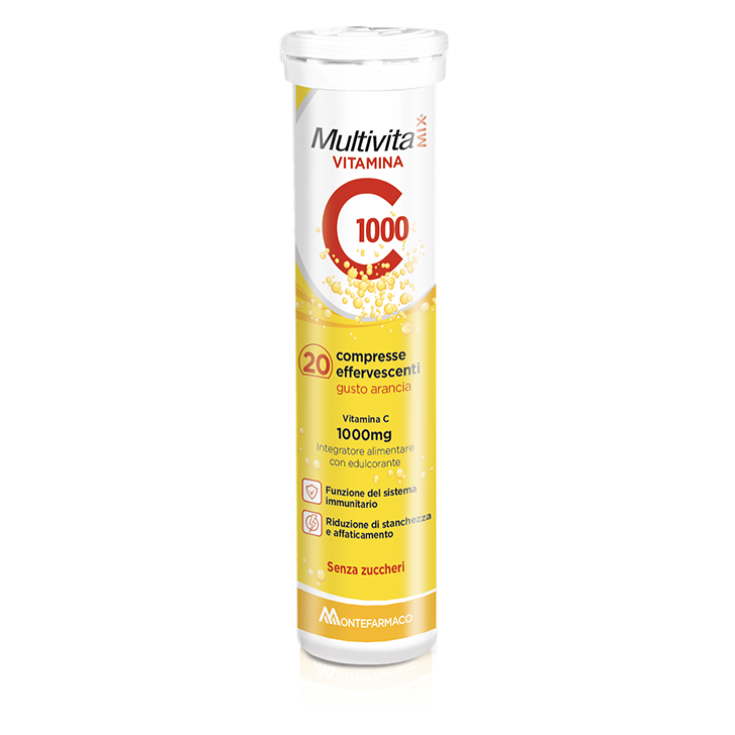 MultivitaMix® VITAMINA C 1000 MONTEFARMACO 20 Comprimidos