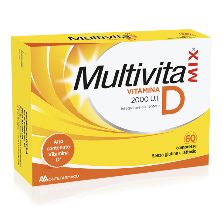 Multivitamix® Vitamina D 2000 UI MONTEFARMACO 60 Comprimidos