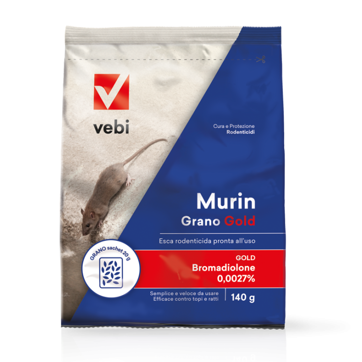 Murin Grano Gold Cebo Rodenticida Vebi 140g