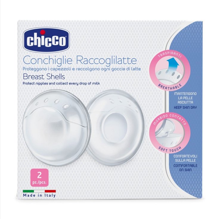 Conchas Natural Feeling Chicco® Milk Collector 2 Piezas