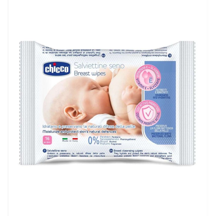 Toallitas Naturales para Senos Chicco® 16 Toallitas