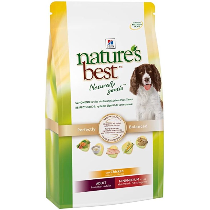 Nature's Best™ Naturally Gentle™ Canine Adult Mini/Medium Con Pollo Hill's™ 12kg