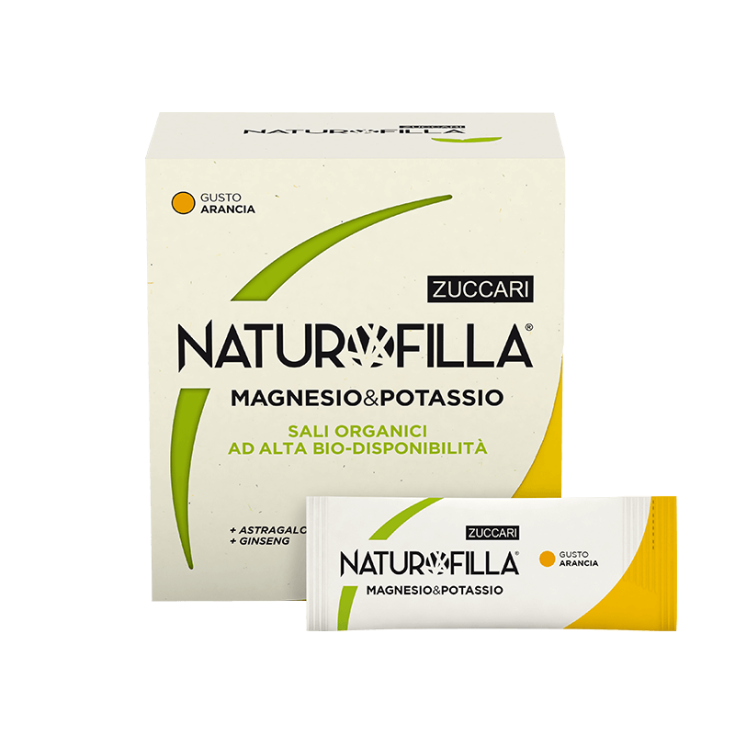 Naturofilla® Magnesio & Potasio Sabores Naranja Zuccari 14 Stick