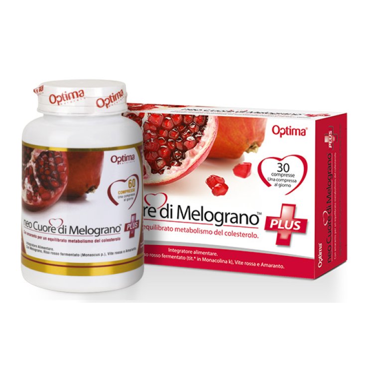 Neo Heart Of Pomegranate® Plus Optima Naturals 30 Comprimidos