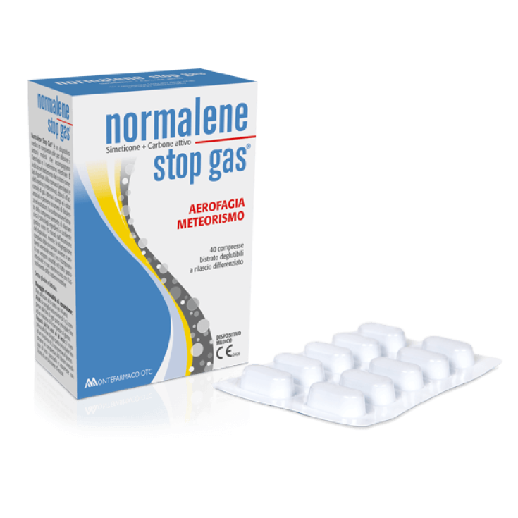 Normalene Stop Gas® MONTEFARMACO 40 Comprimidos