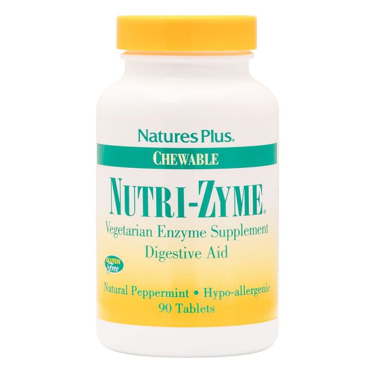 Nutri Zyme® Enzimas Masticables NaturesPlus® 90 Tabletas