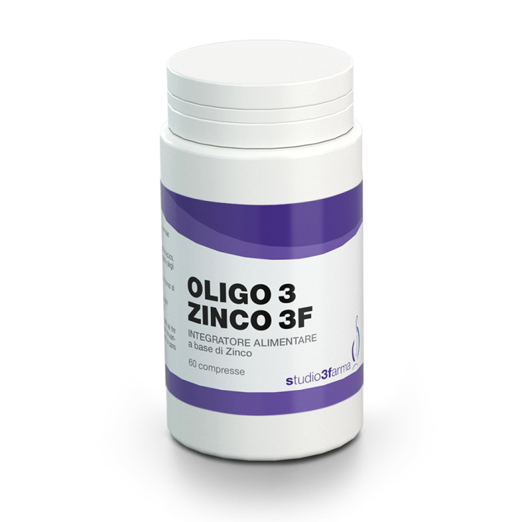 Oligo 3 Zinc 3F Studio 3 Farma 60 Comprimidos