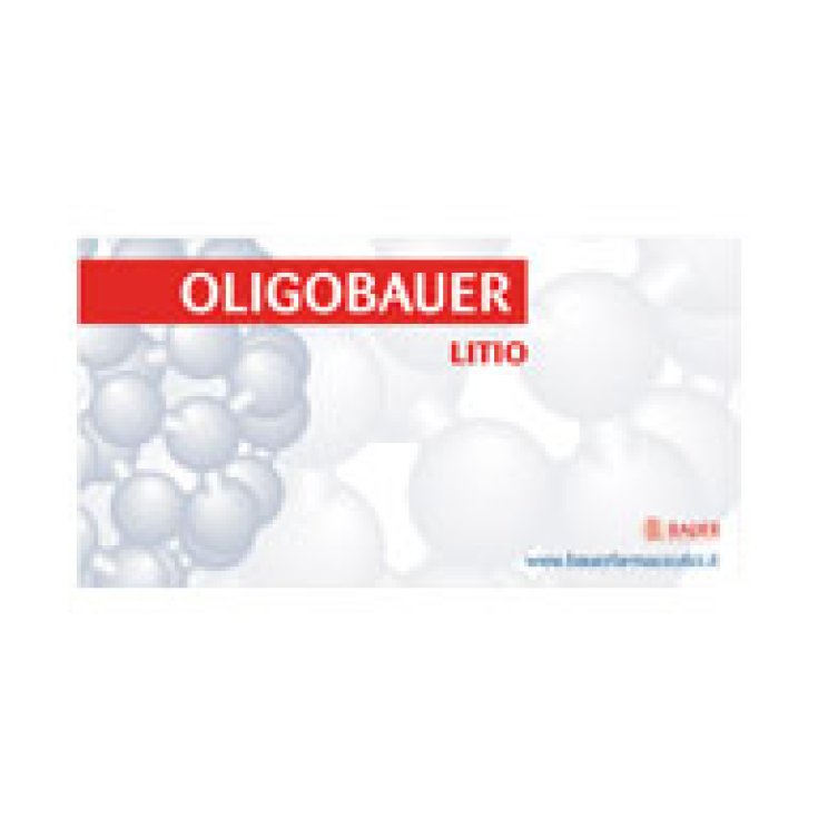 Oligobauer Lithium Bauer 20 Viales De 2ml