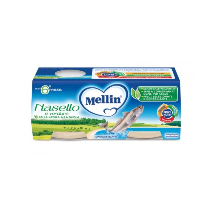 Merluza Homogeneizada Pescado Mellin® 4x80g