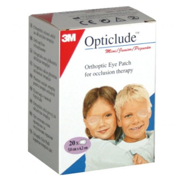 Opticlude Junior 3M Parches Oculares 20 Piezas