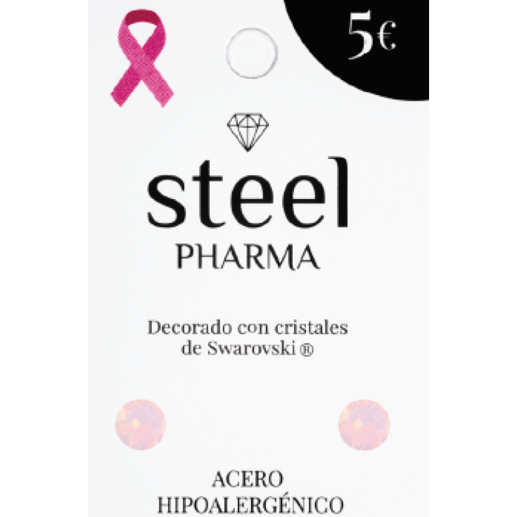 Pendientes Acero Pharma 1 Par