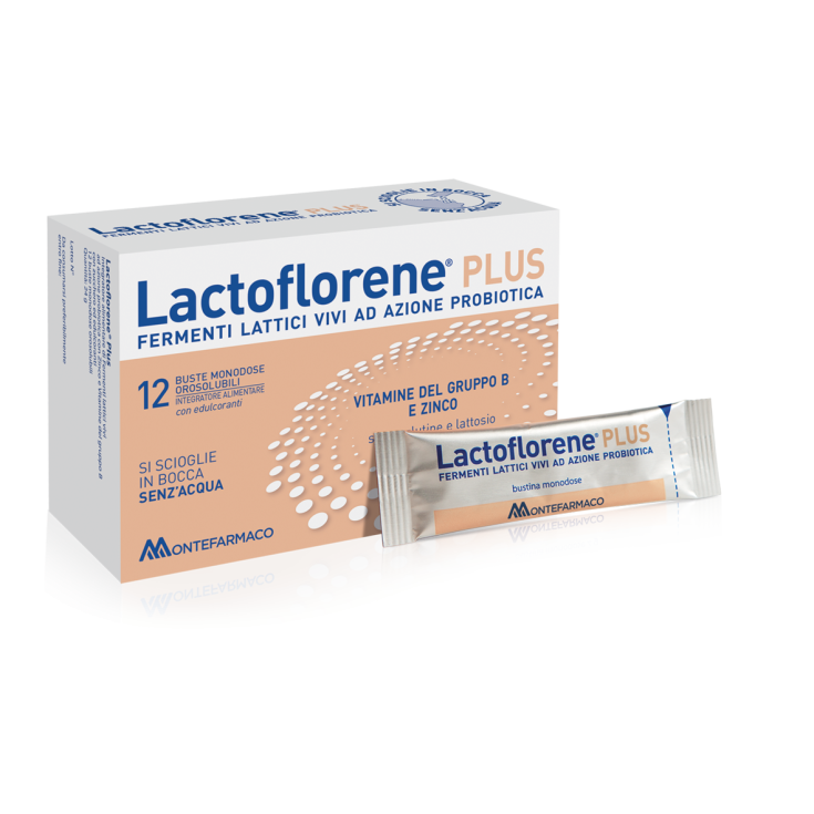 Lactoflorene® PLUS MONTEFARMACO 12 Sobres