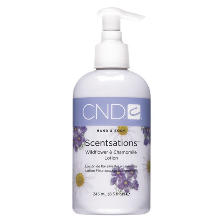 Cnd Hand Body Scentsations - Loción Hidratante Wildflower & Chamomile 245ml