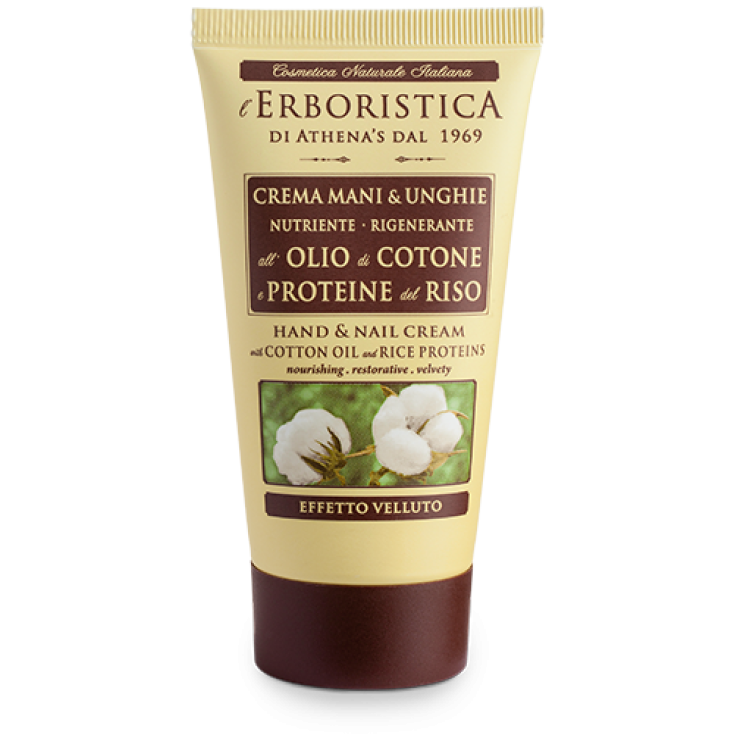 Athena's Hand & Nail Cream Con Aceite De Algodón Y Proteína De Arroz 75ml Athena's Hand & Nail Cream Con Aceite De Algodón Y Proteína De Arroz 75ml
