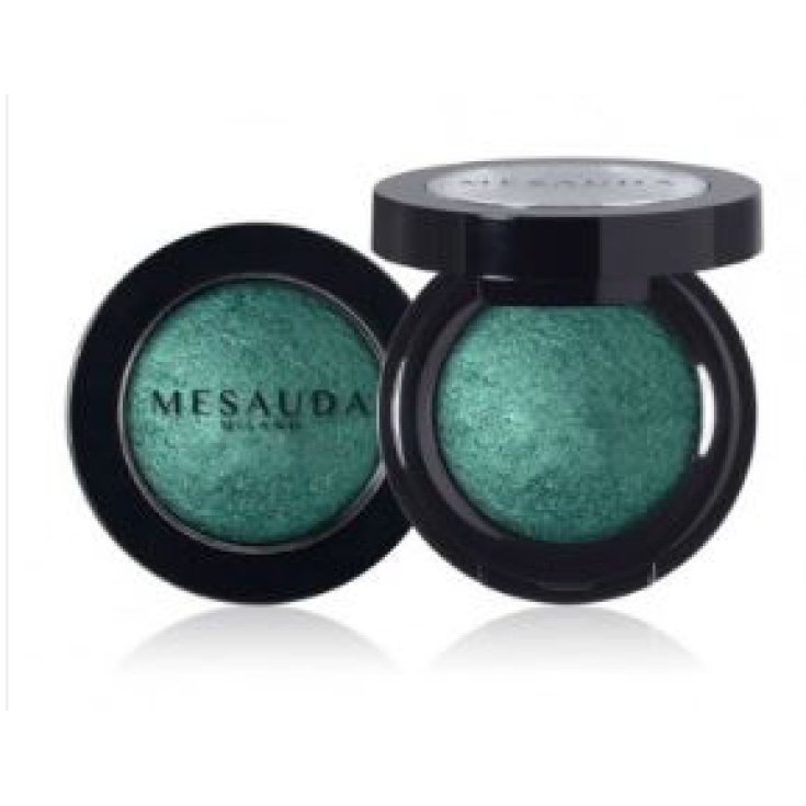 Mesauda Milano Luxury Eyeshadow Cotto Wet & Dry Eyeshadow Color1 Verde esmeralda