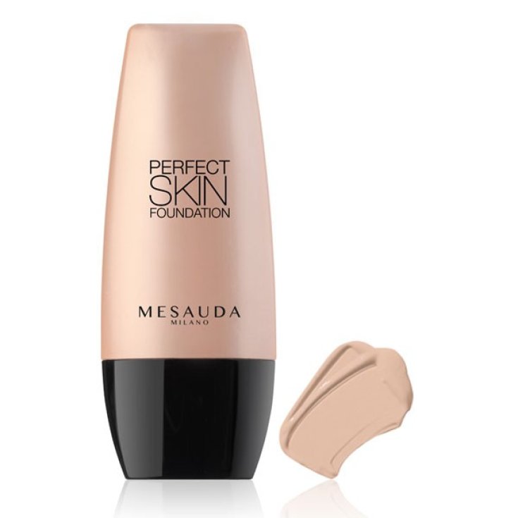 Mesauda Milano Perfect Skin Base Fluida de Larga Duración 102 Beige Claro 30ml