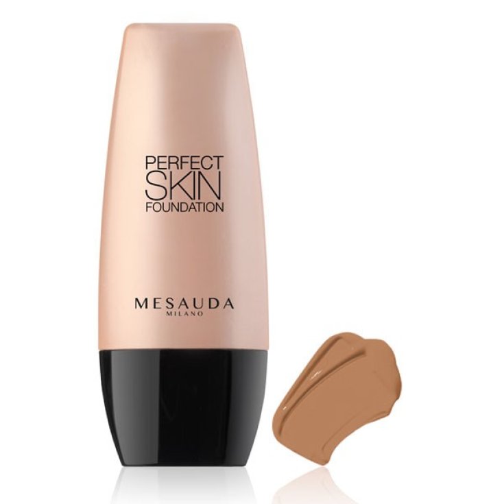 Mesauda Milano Perfect Skin Base Fluida de Larga Duración 104 Bronceado Medio 30ml