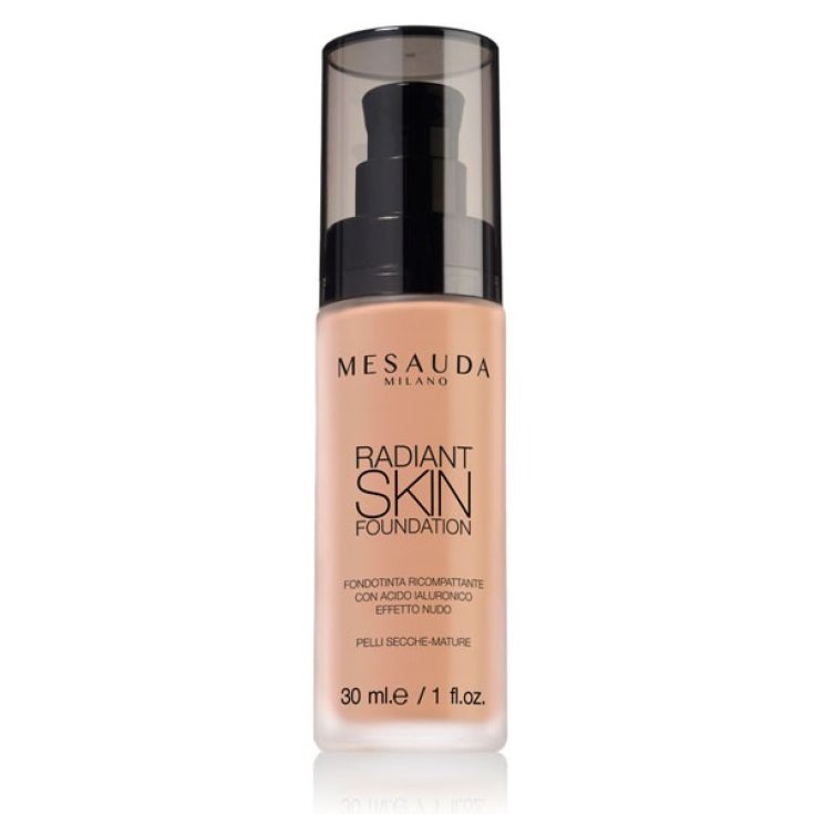 Mesauda Radiant Skin Fluid Foundation con ácido hialurónico 305 Natural Tan