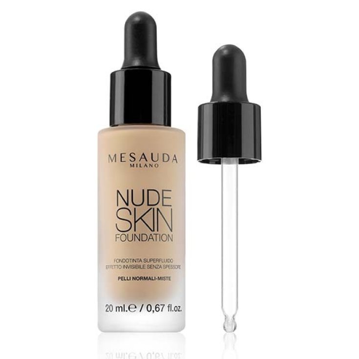 Mesauda Nude Skin Superfluid Foundation Efecto Invisible Sin Espesor 401 Fair