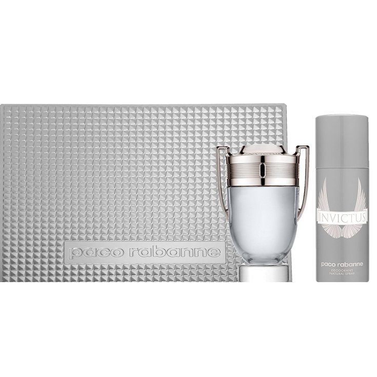 Paco Rabanne Invictus Eau De Toilette 100ml + Desodorante 150ml