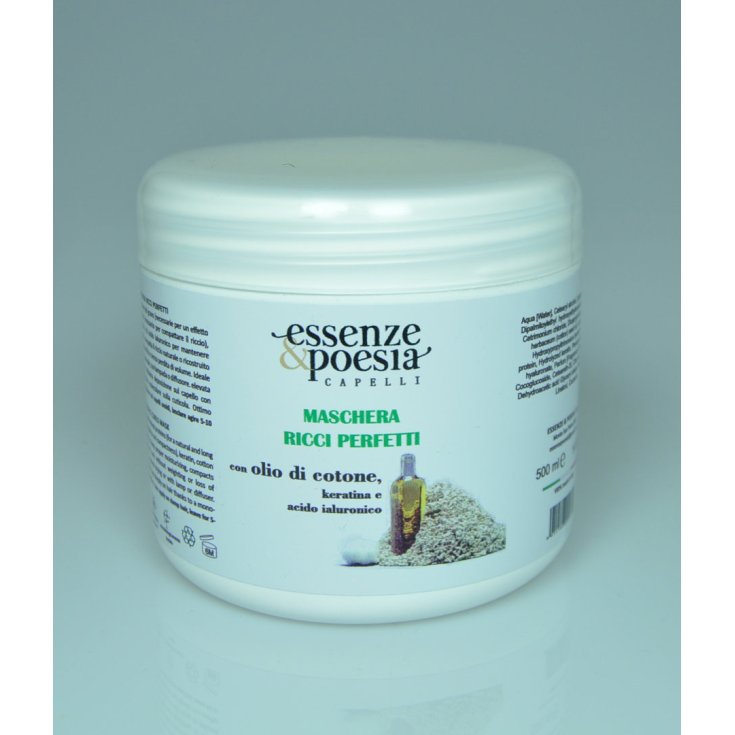 Essenze & Poesia Mascarilla Capilar Rizos Perfectos Con Aceite De Algodón 500ml Essenze & Poesia Mascarilla Capilar Rizos Perfectos Con Aceite De Algodón 500ml