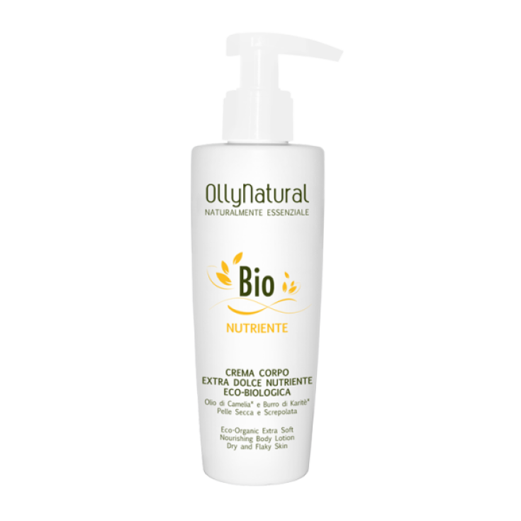 OllyNatural Eco-Orgánica Crema Corporal Nutritiva Extra Dulce 200ml