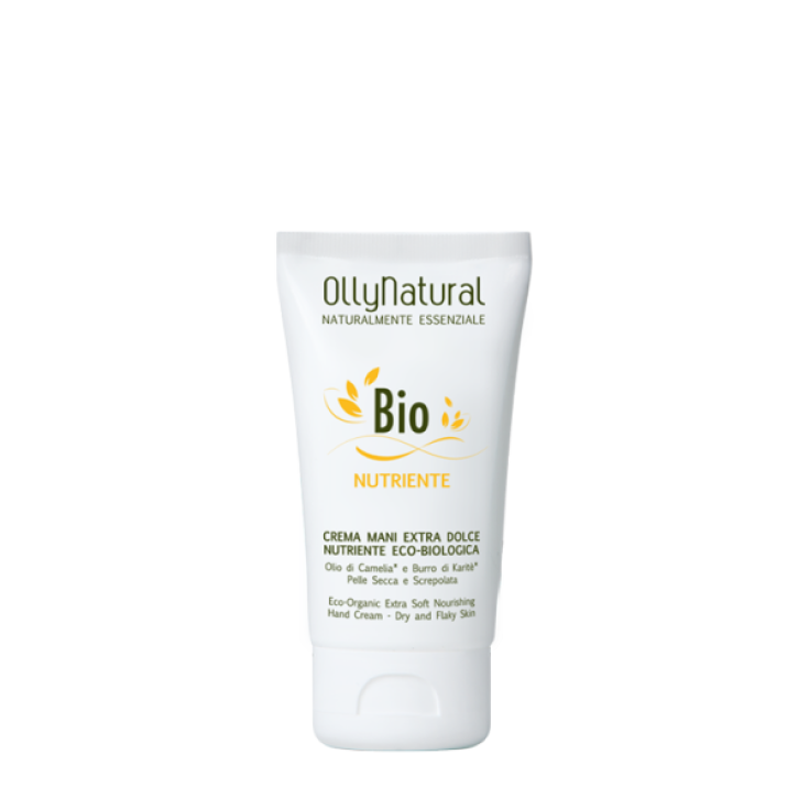 OllyNatural Eco-Orgánica Crema de Manos Nutritiva Extra Dulce 75ml