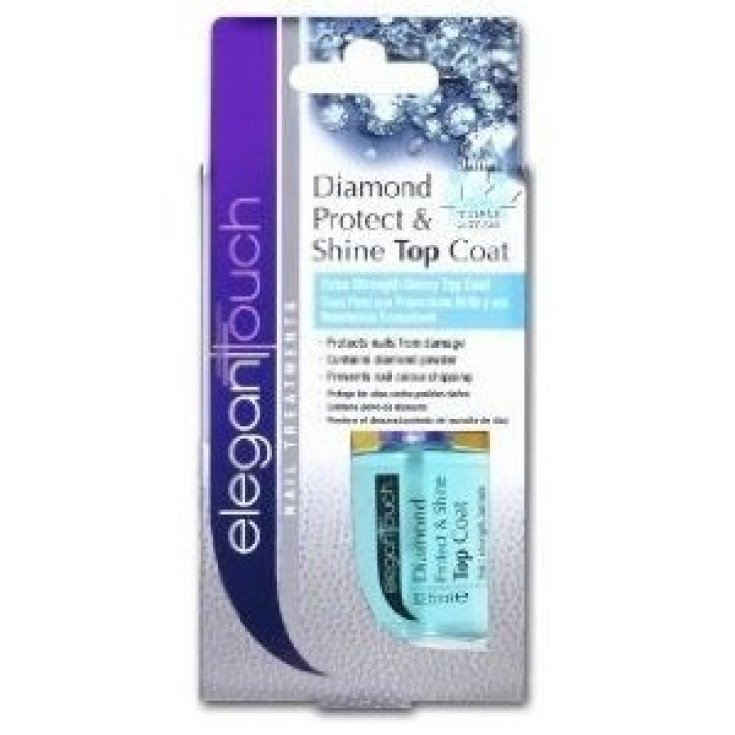 Uragme Elegant Touche Diamond Protect & Shine Top Coat Protección de uñas 12,5 ml