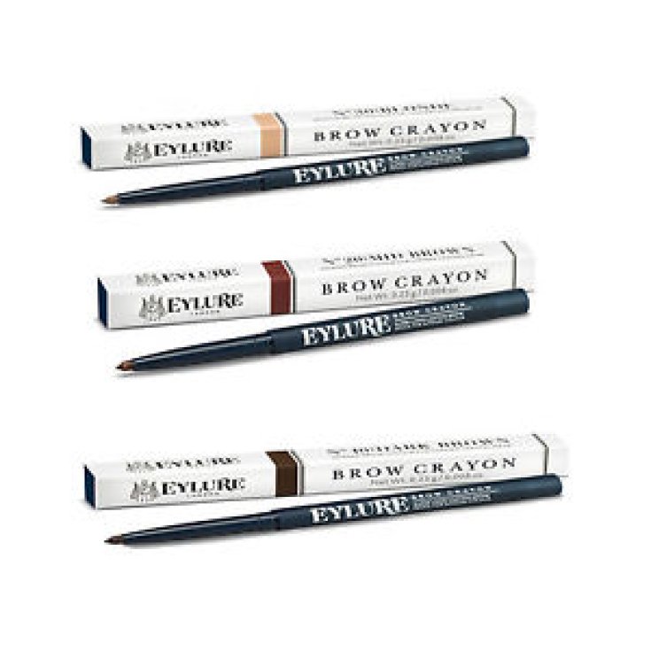 Uragme Eylure Brow Crayon Lápiz de cejas Color 10 Marrón oscuro