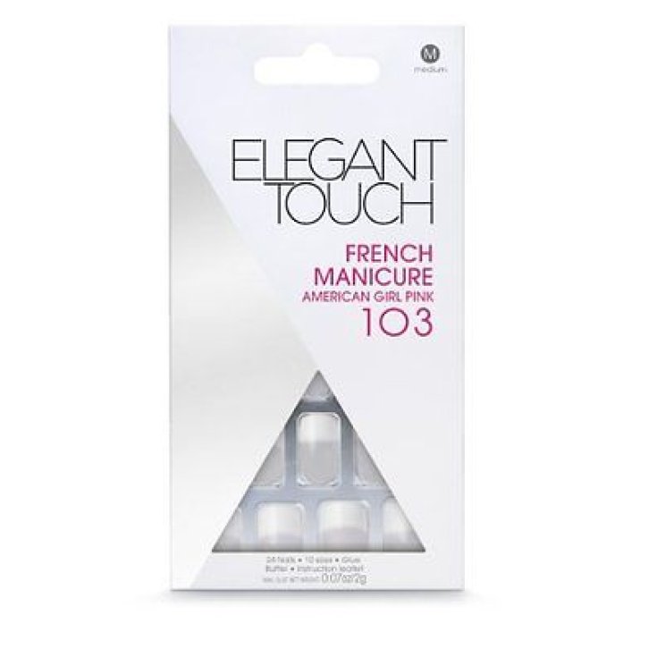 Uragme Elegant Touch American Girl Pink 103 Uñas medianas