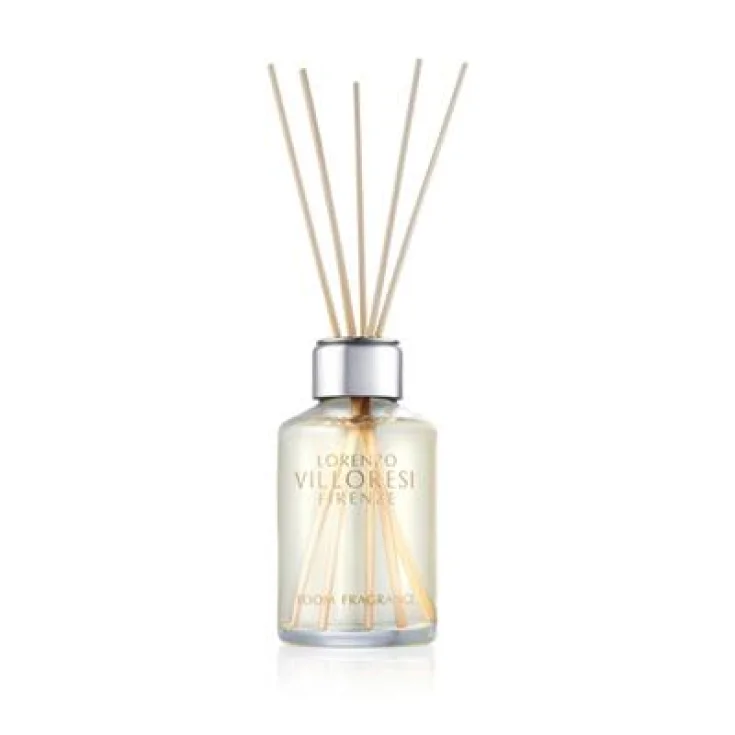 Villoresi Teint De Neige Room Fragrance For Ambience 250ml + 10 Varillas De Ratán