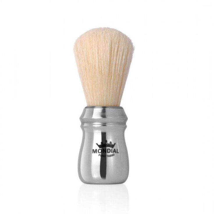 Mondial Badger Base Aluminio Cepillo Barbero