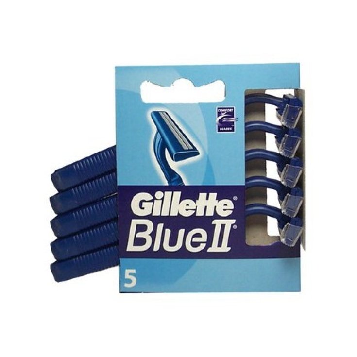 Maquinilla de Afeitar Desechable Gillette Blue II 5 Rosoi